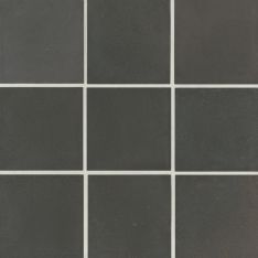 Bedrosians Celine - Black 4" x 4" Matte Porcelain Floor & Wall Tile