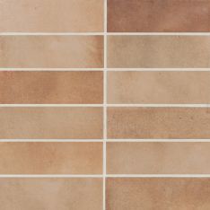 Bedrosians Celine - Cotto 2" x 6" Matte Porcelain Floor & Wall Tile