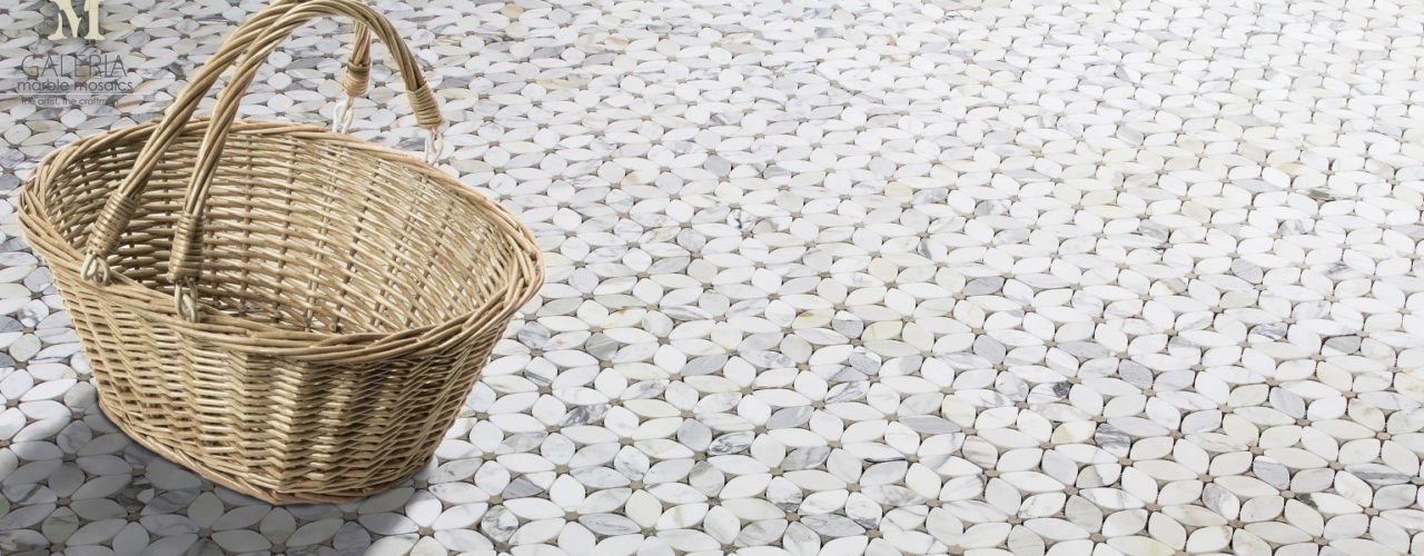 Seasons Stone Mosaic Tile collection - premium natural stone tiles for luxury bathroom installations. Click to shop online.