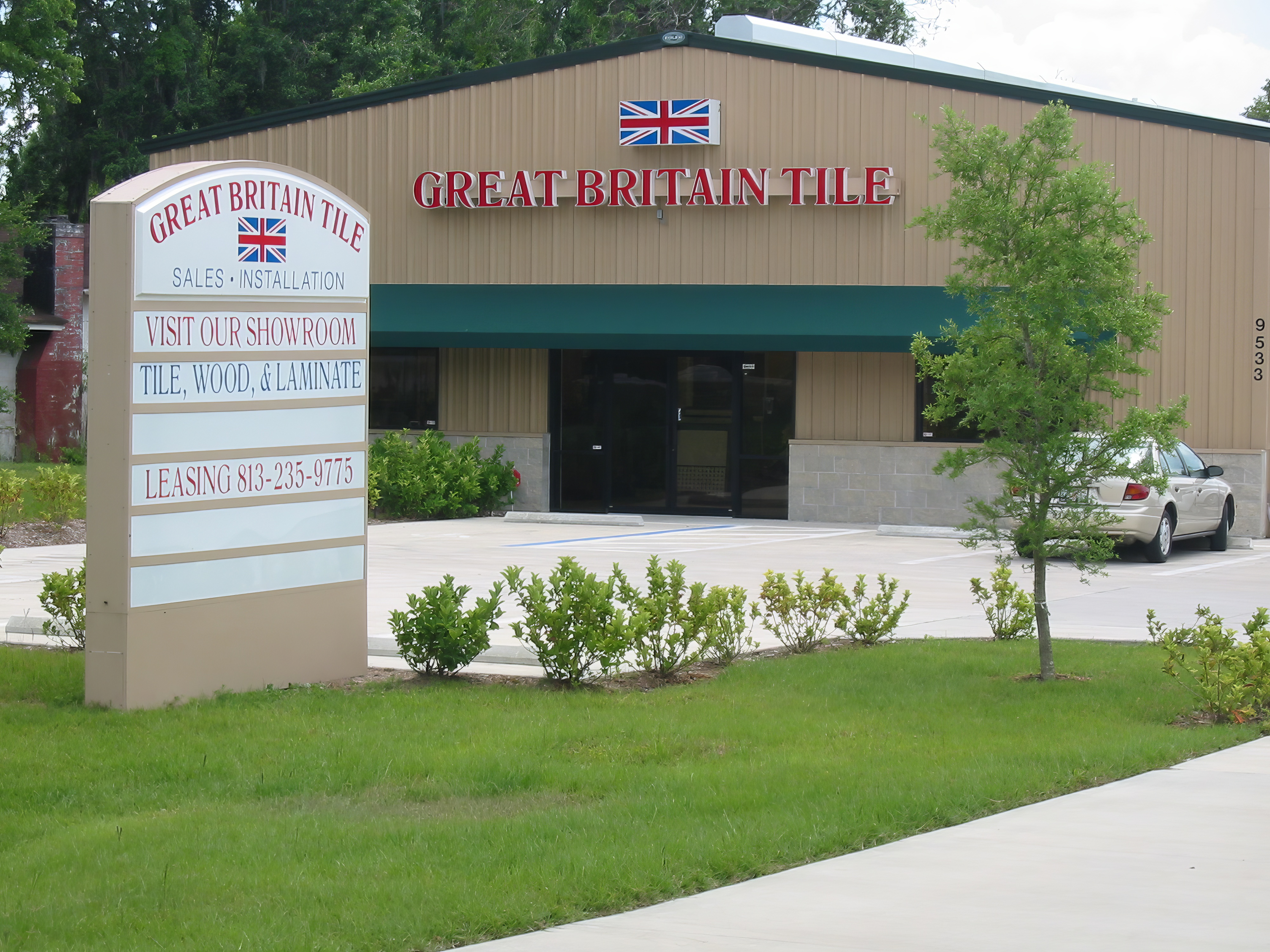 Great Britain Tile Building in Land O' Lakes