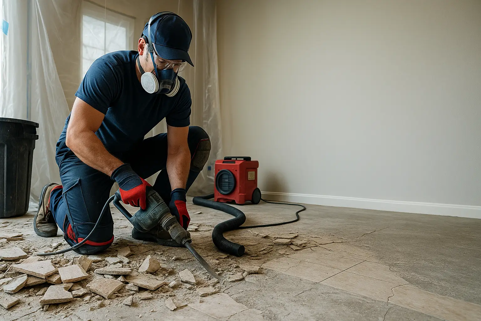 Professional floor demolition services