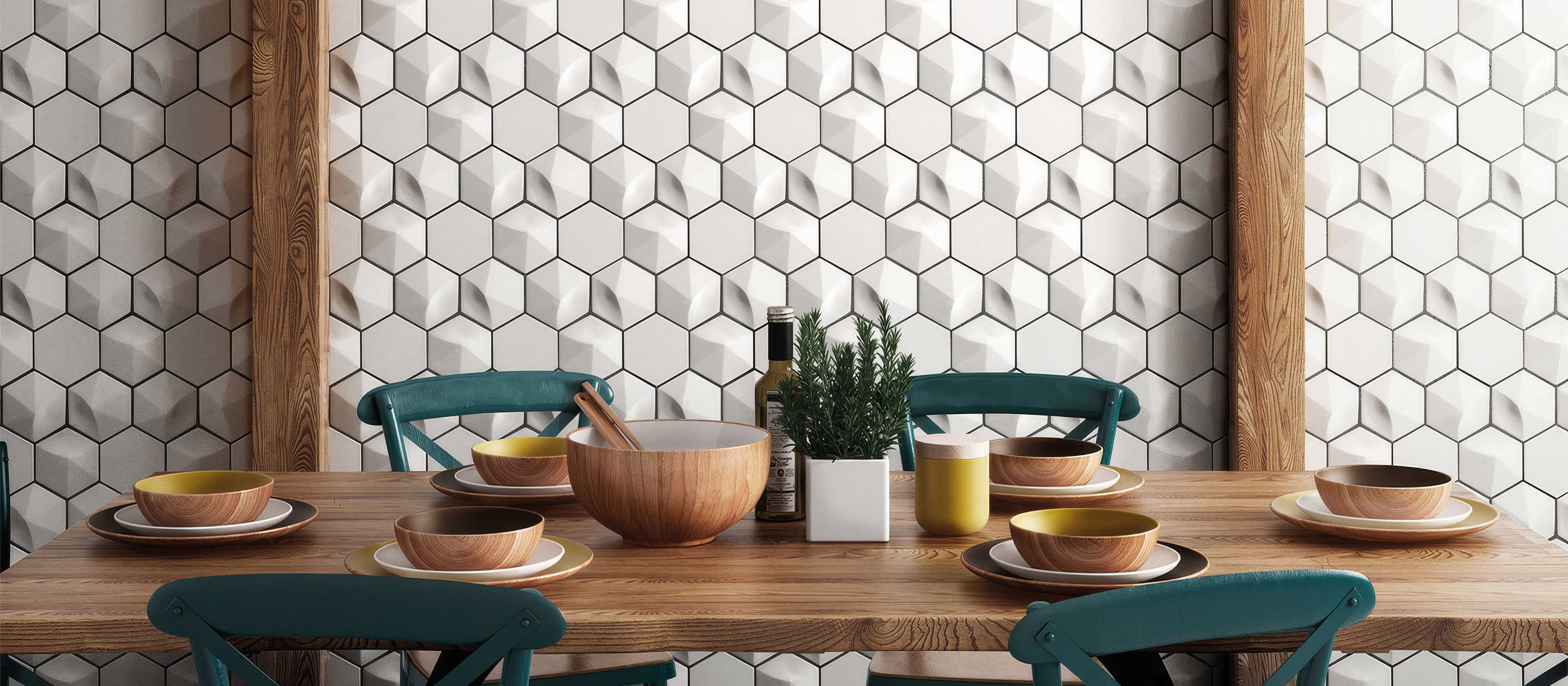 Bedrosians - Geometric Tile Pattern